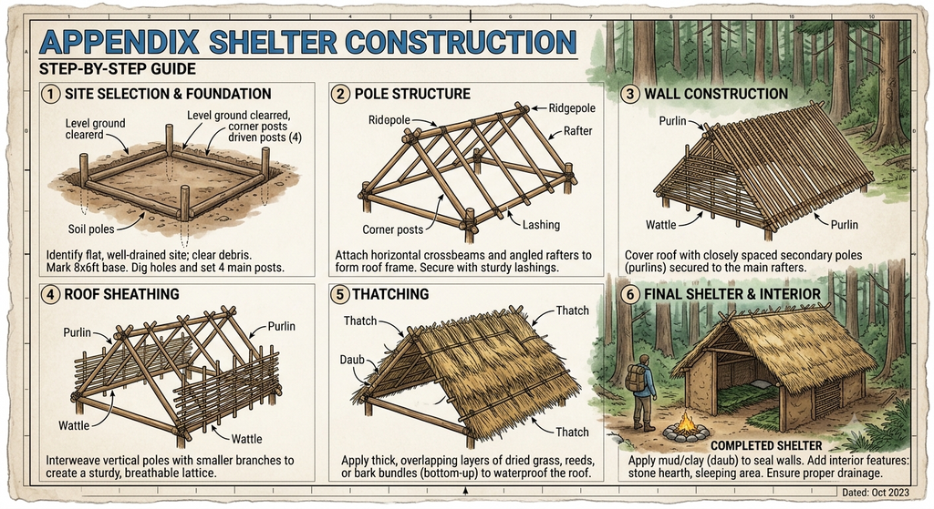 Appendix Shelter Construction
