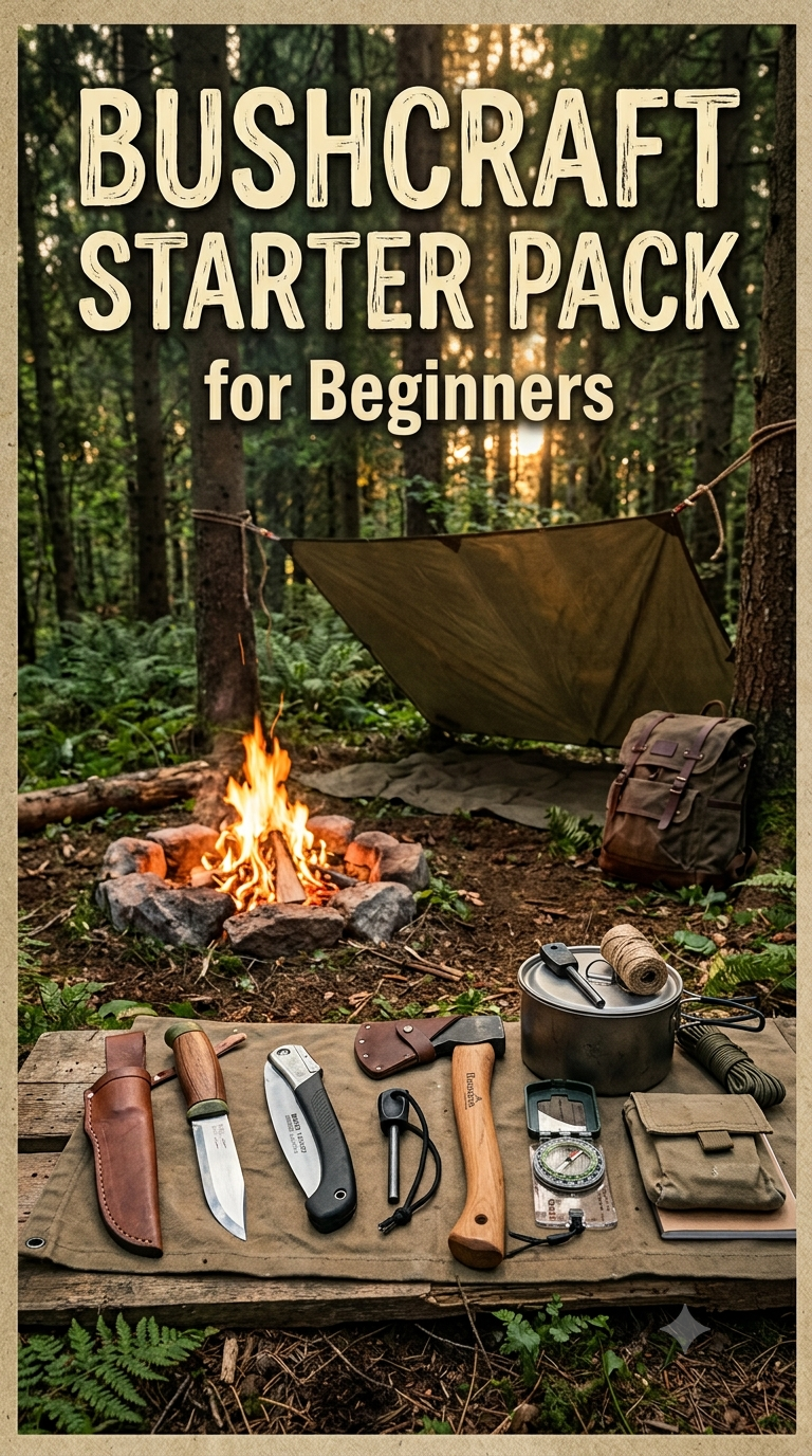 BUSHCRAFT STARTER PACK (for beginners)