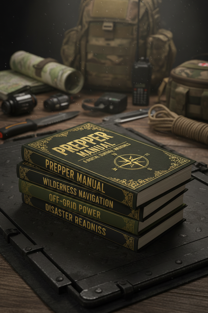 PREPPER MANUAL COMPLETE PACKAGE (bundle price)